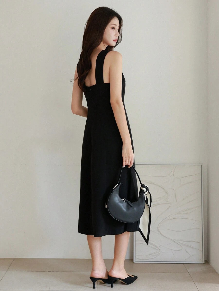 Rochie midi SHEIN, negru