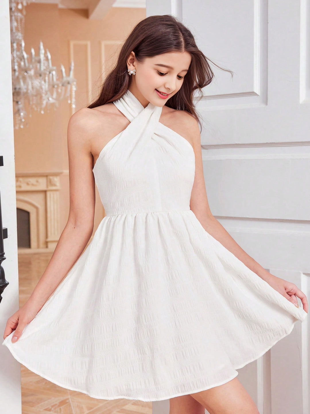 Rochie SHEIN, alb