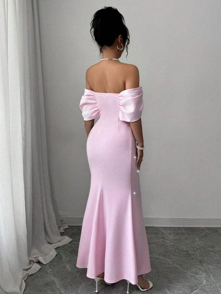 Rochie maxi SHEIN, roz