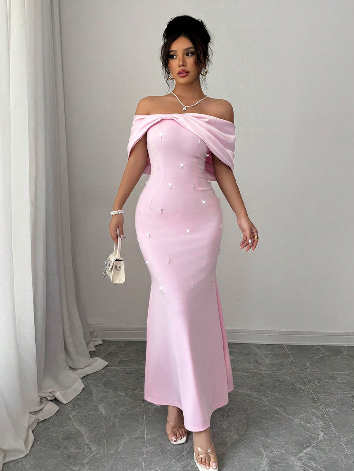 Rochie maxi SHEIN, roz