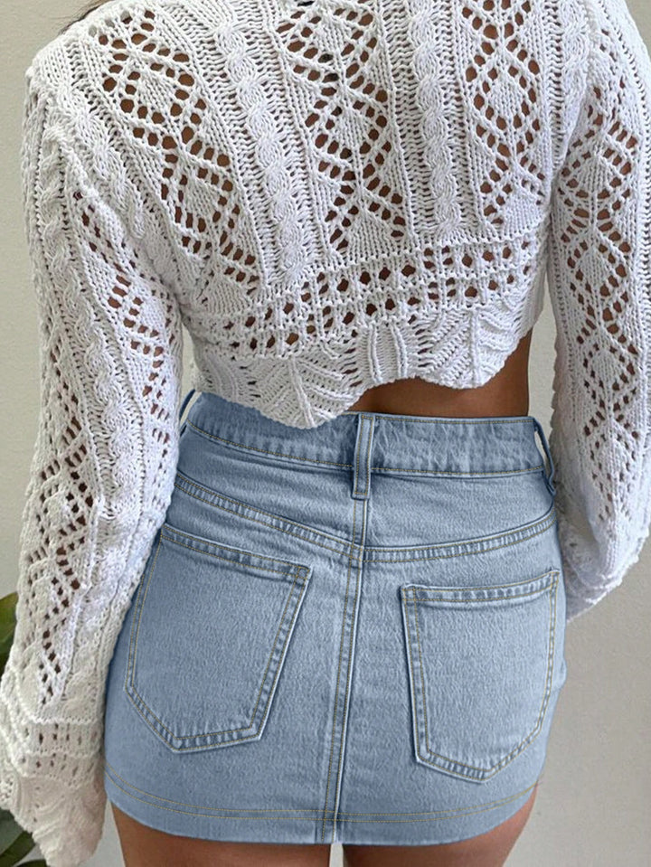 SHEIN Farmer mini szoknya, kék