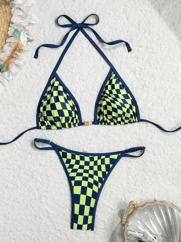 Set bikini SHEIN, galben