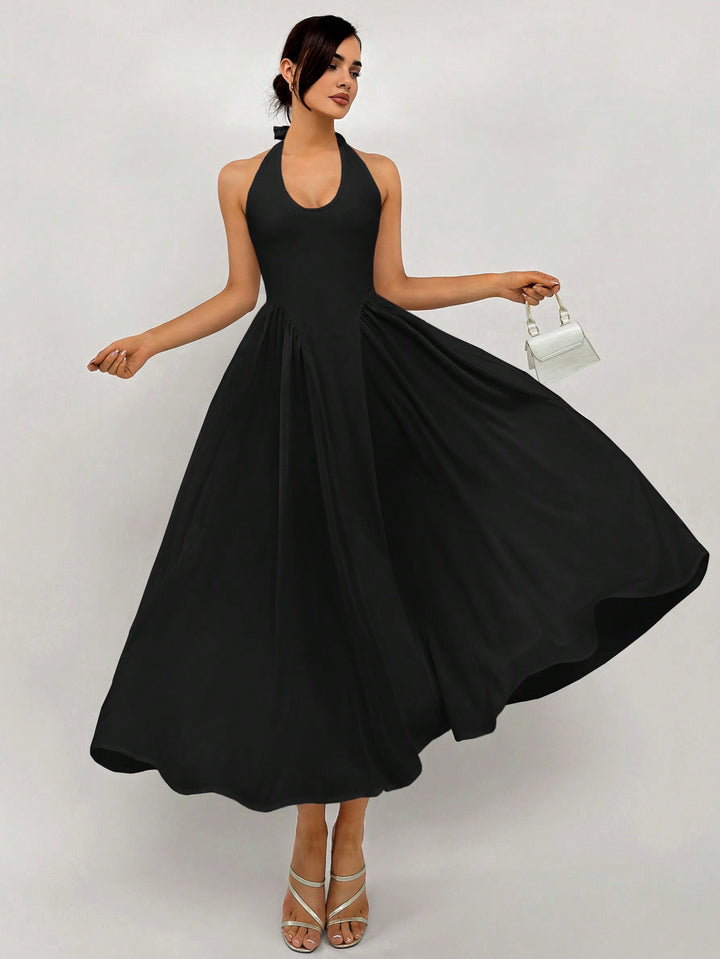 Rochie maxi SHEIN, negru
