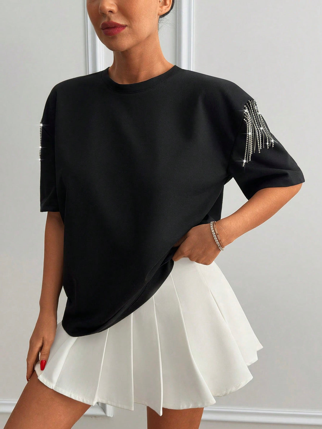 Tricou SHEIN, negru