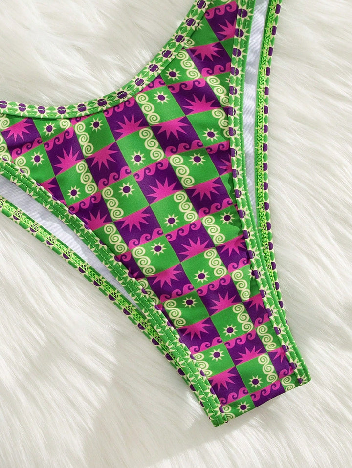 Set bikini SHEIN, verde