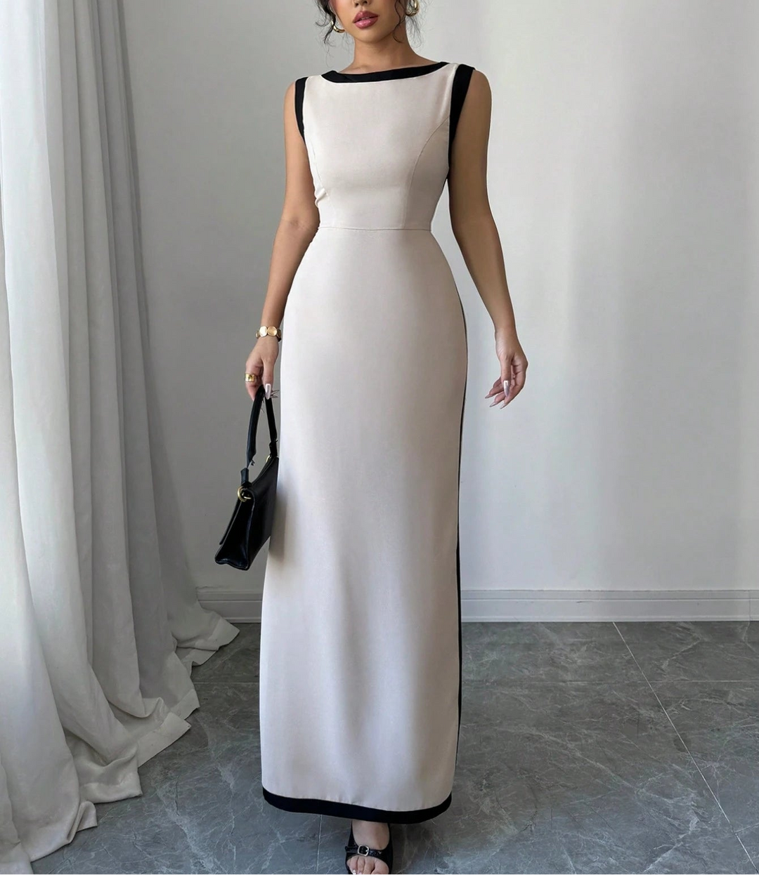 Rochie midi SHEIN, mix culori