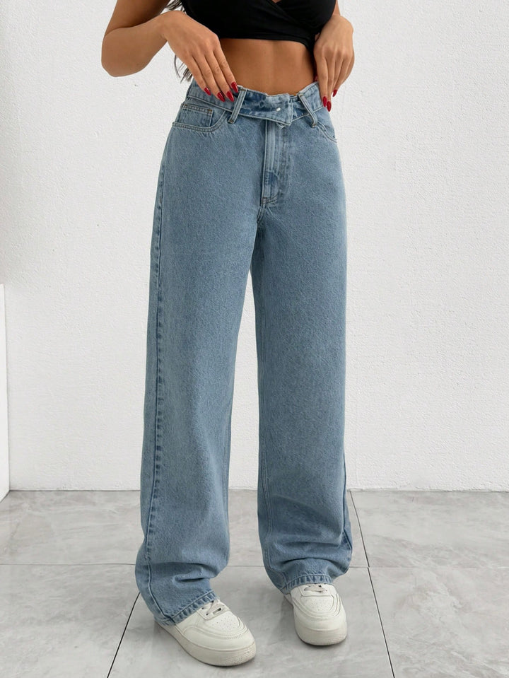 Jeans SHEIN, albastru