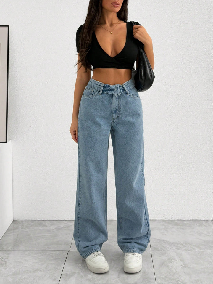 Jeans SHEIN, albastru