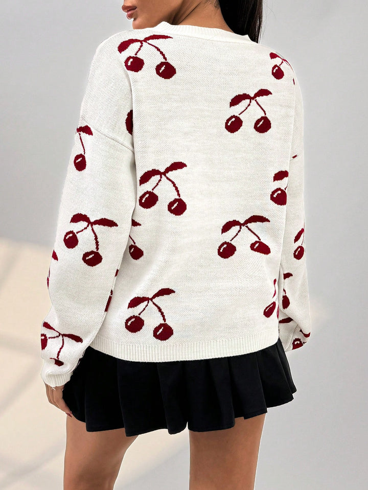 Pulover SHEIN, crem