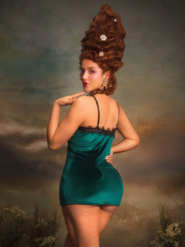 Rochie de noapte SHEIN, verde