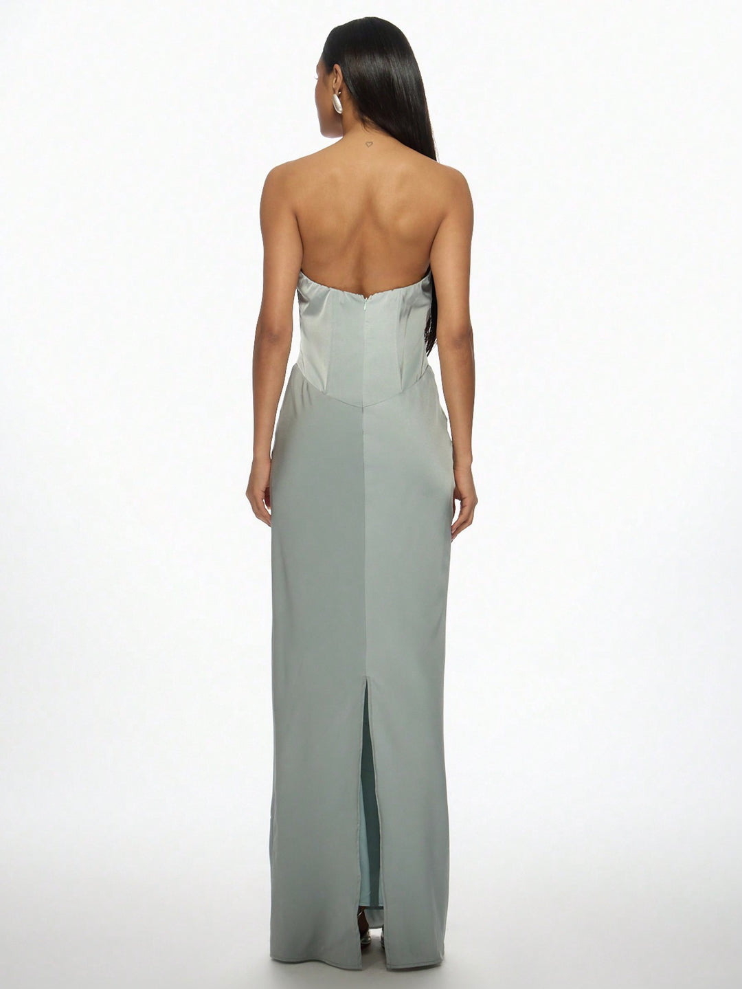 Rochie maxi Shein, verde
