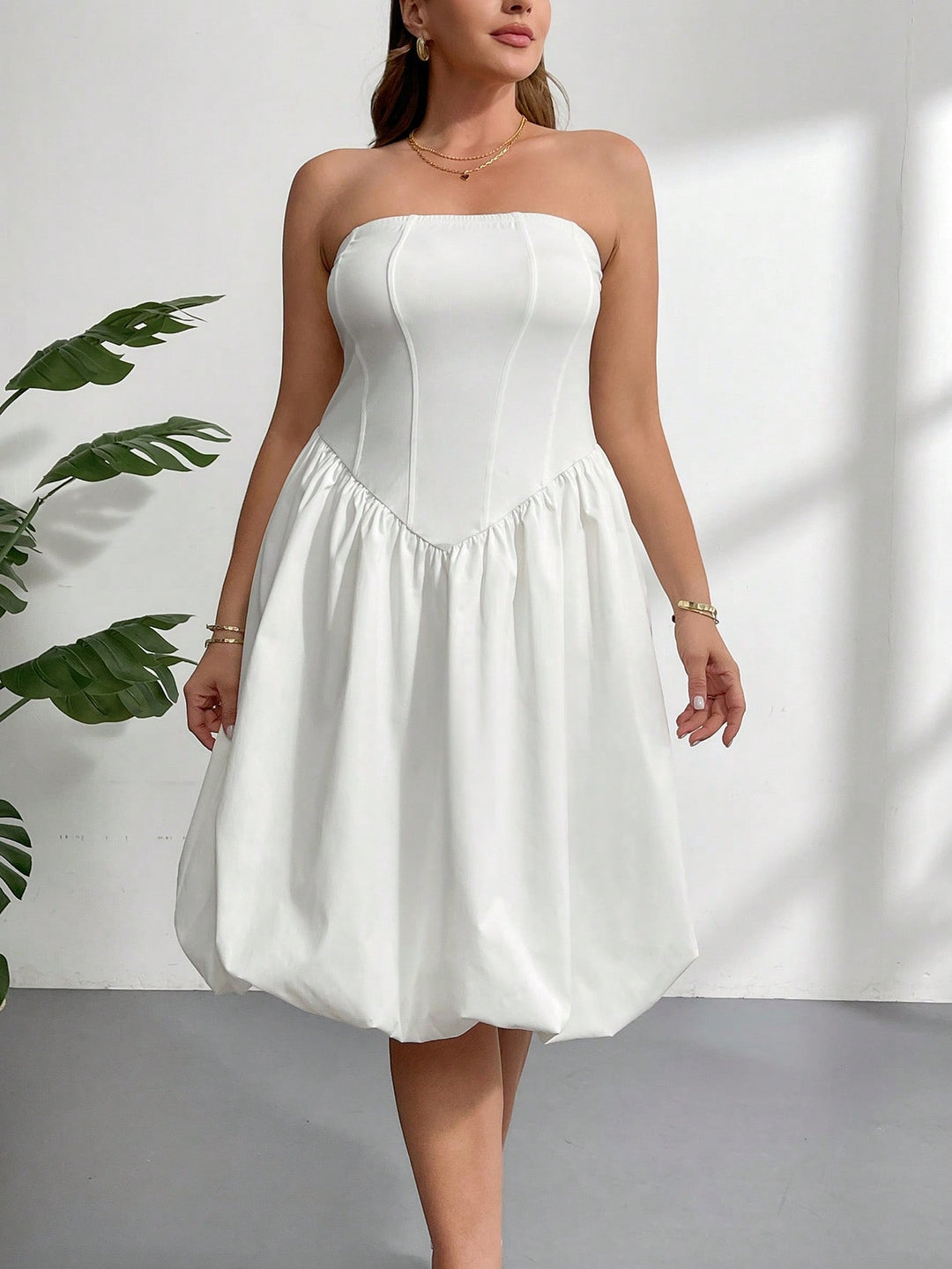 Rochie SHEIN, alb