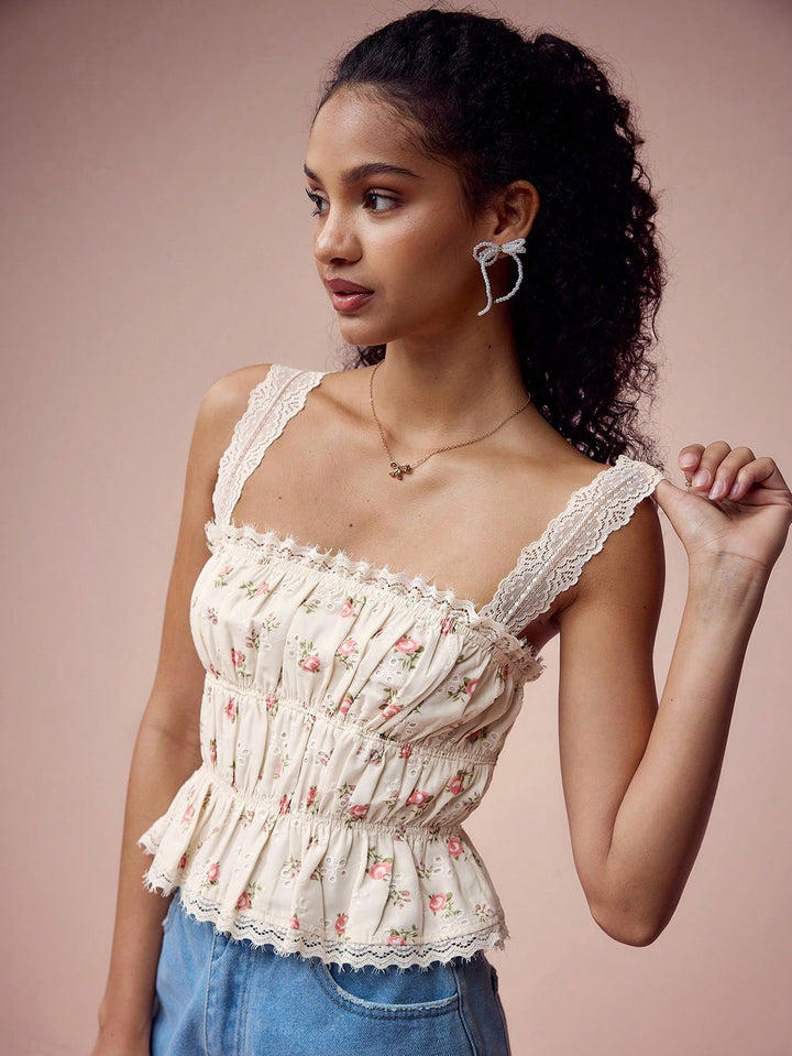 Top SHEIN, portocaliu