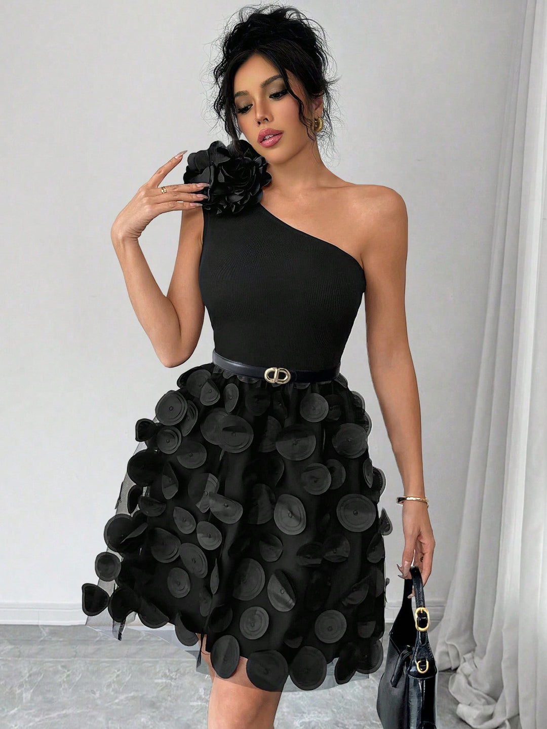 Rochie mini SHEIN, negru