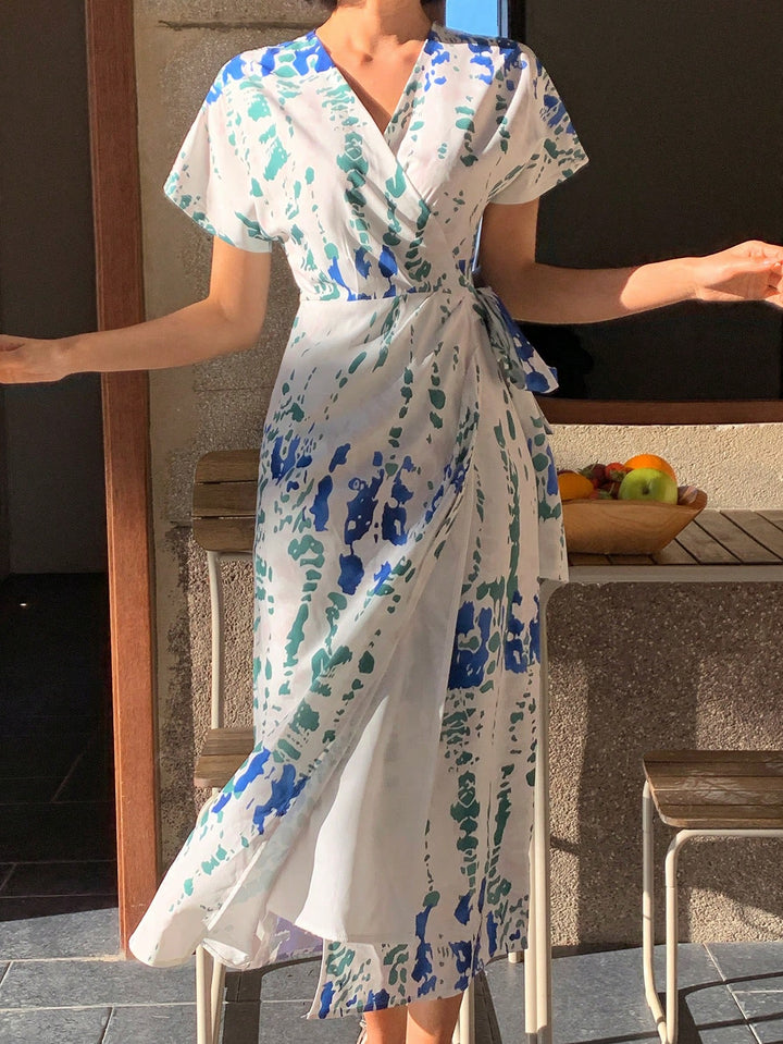Rochie midi SHEIN, verde
