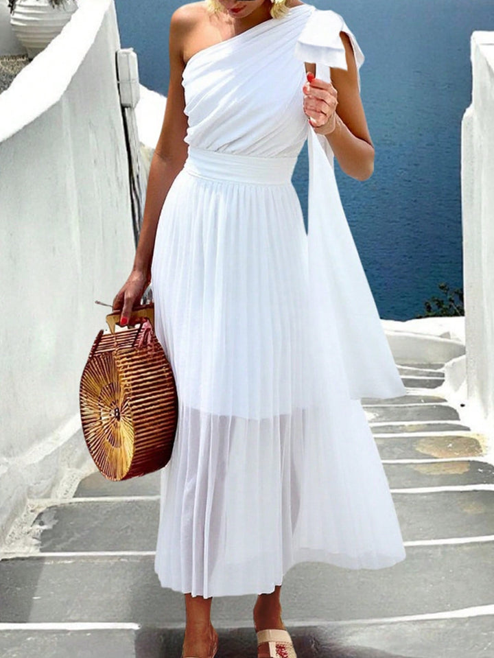 Rochie maxi SHEIN, alb