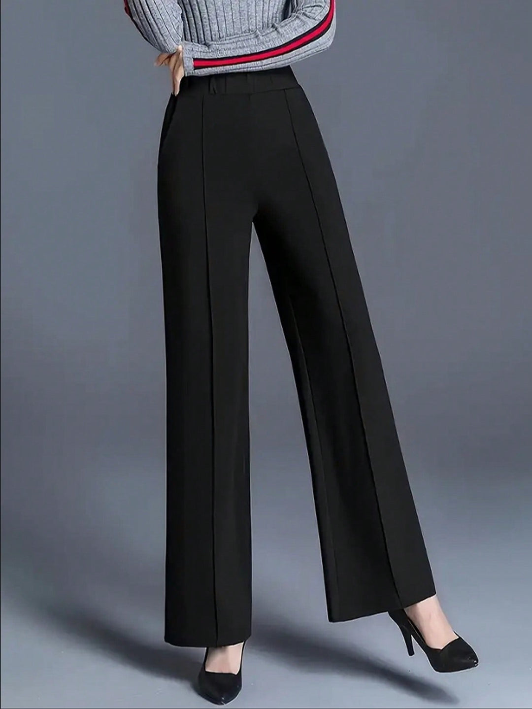 Pantaloni SHEIN, negru