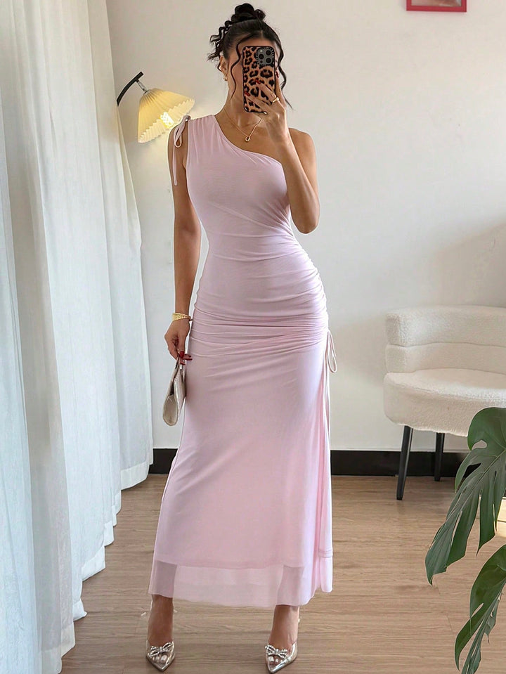 Rochie maxi SHEIN, roz