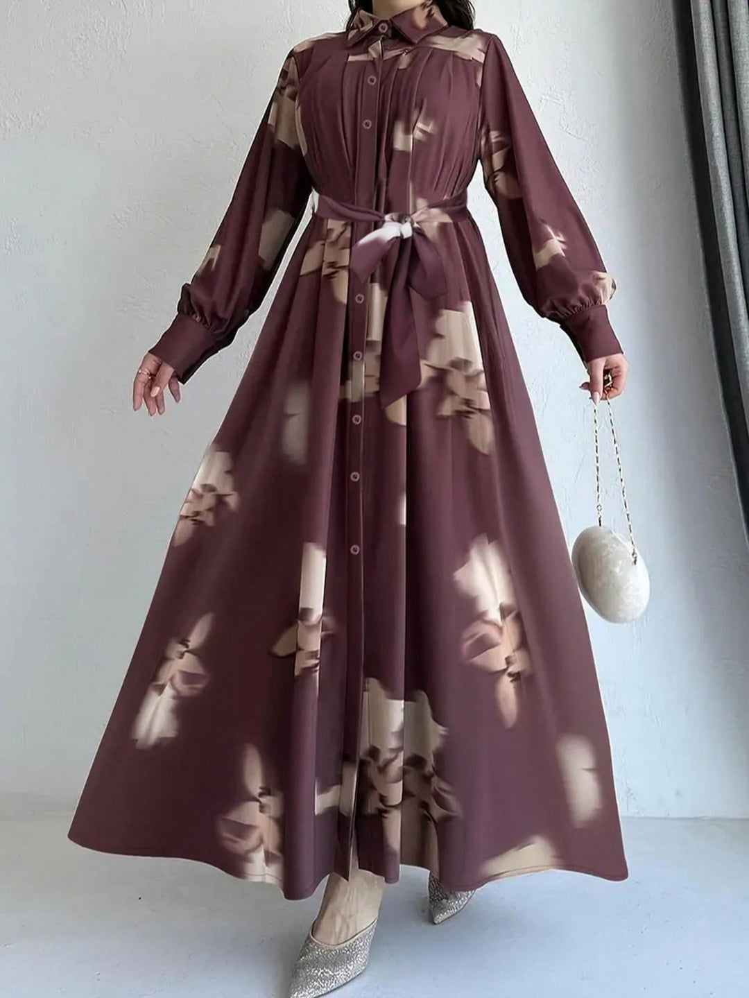 Rochie SHEIN, maro