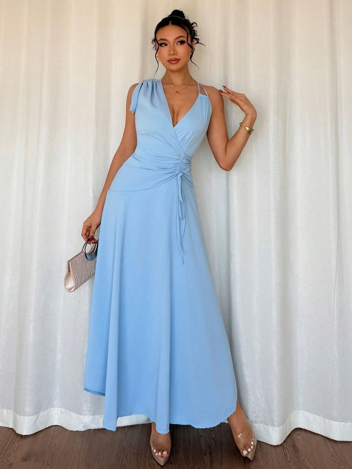 Rochie maxi SHEIN, albastru