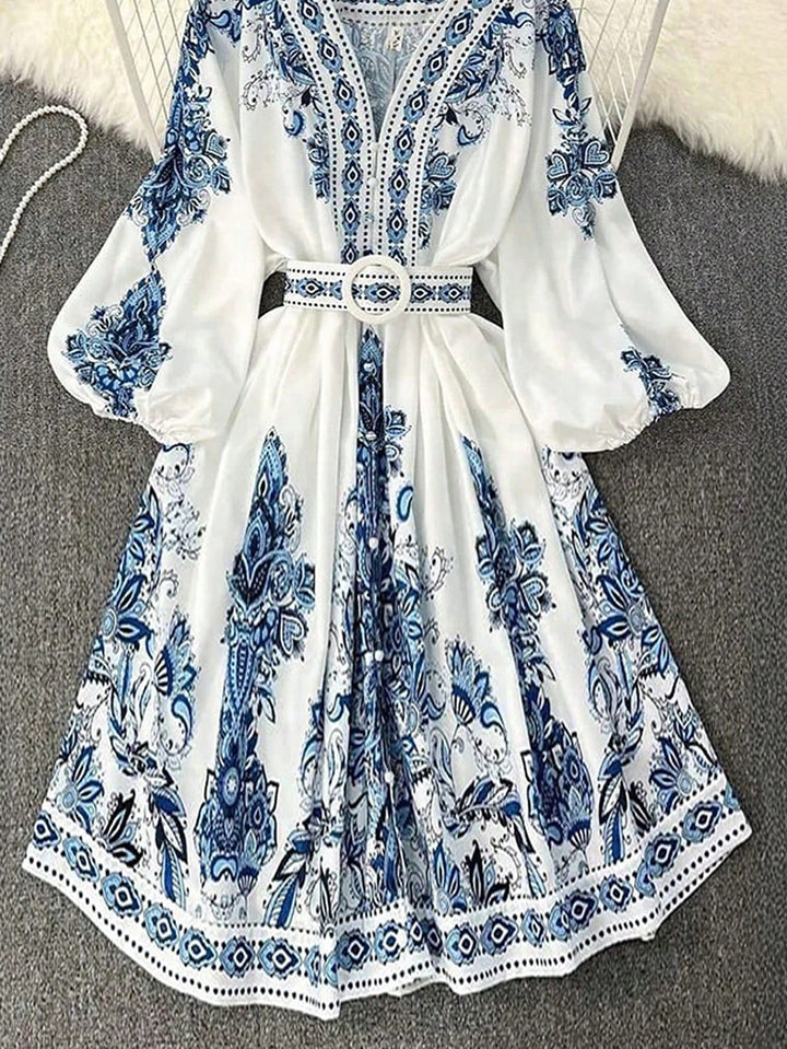 Rochie midi SHEIN, albastru