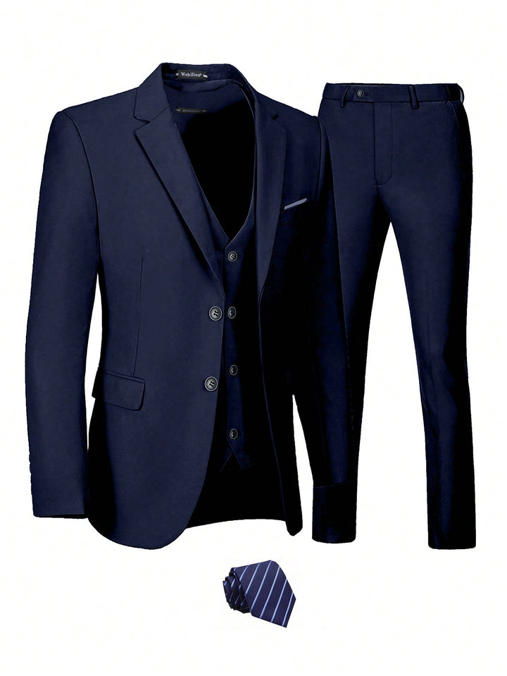 Costum SHEIN, albastru