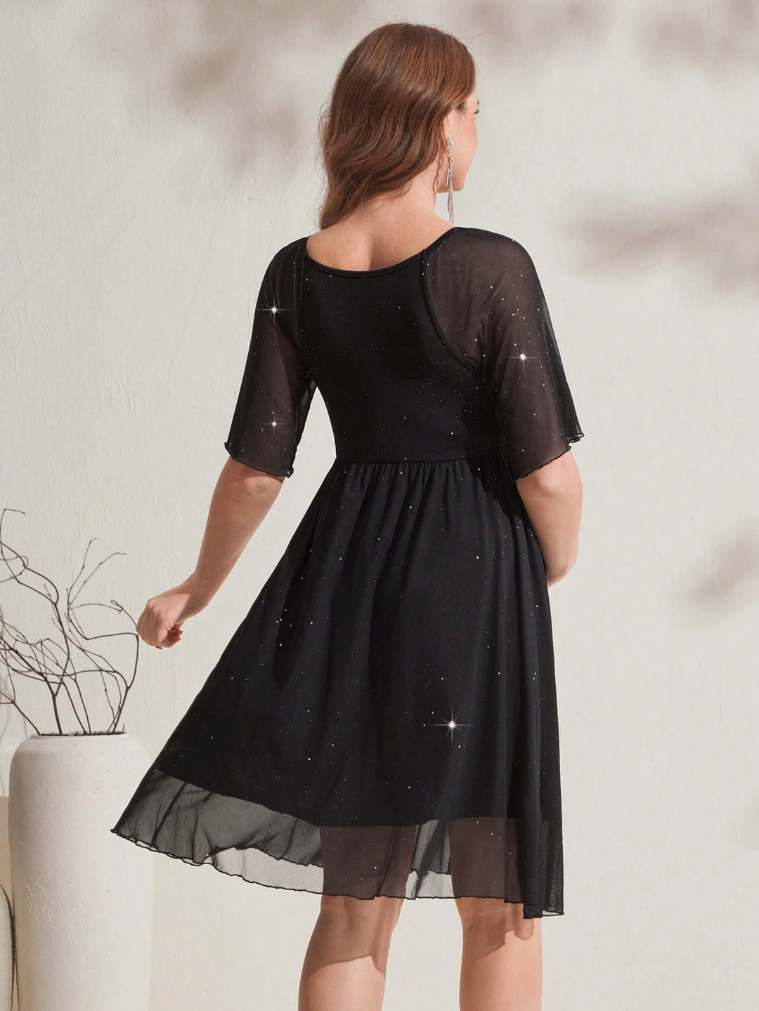 Rochie mini SHEIN, negru