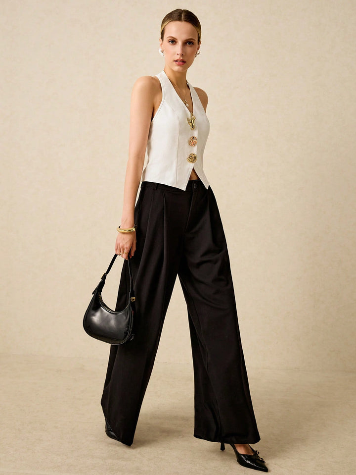 Top SHEIN, alb