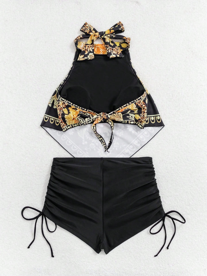 Costum de baie SHEIN, negru