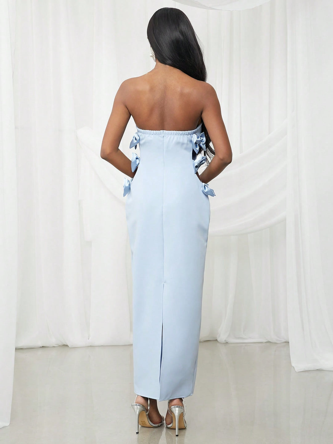 Rochie maxi SHEIN, albastru