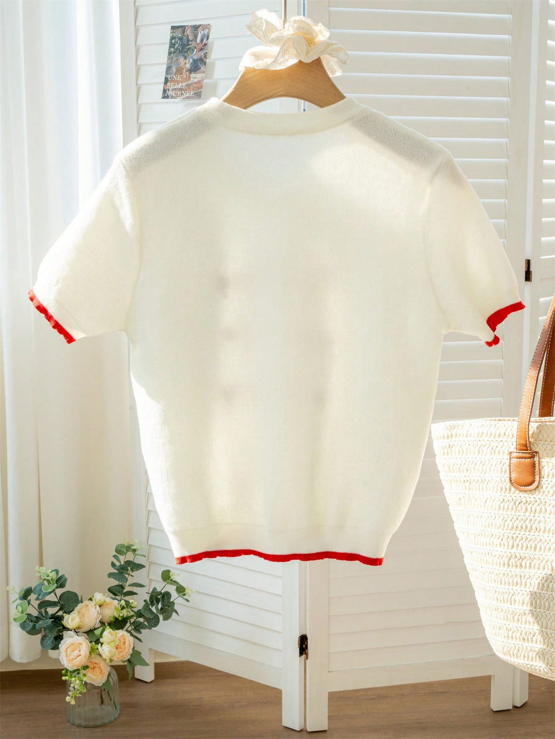 Tricou SHEIN, portocaliu