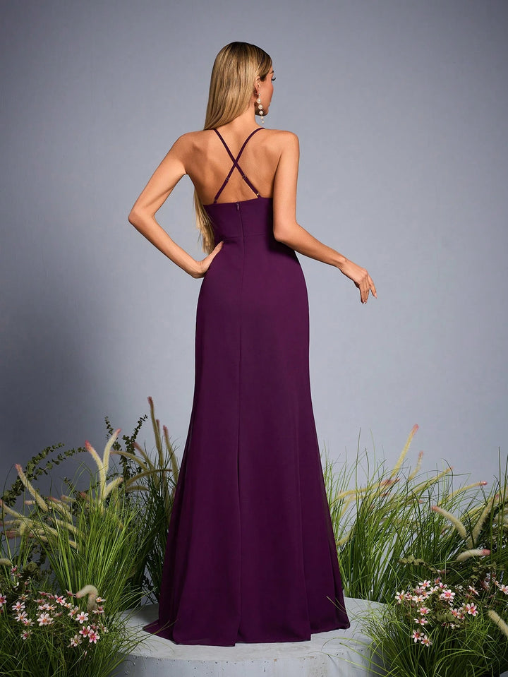 SHEIN maxi ruha, lila