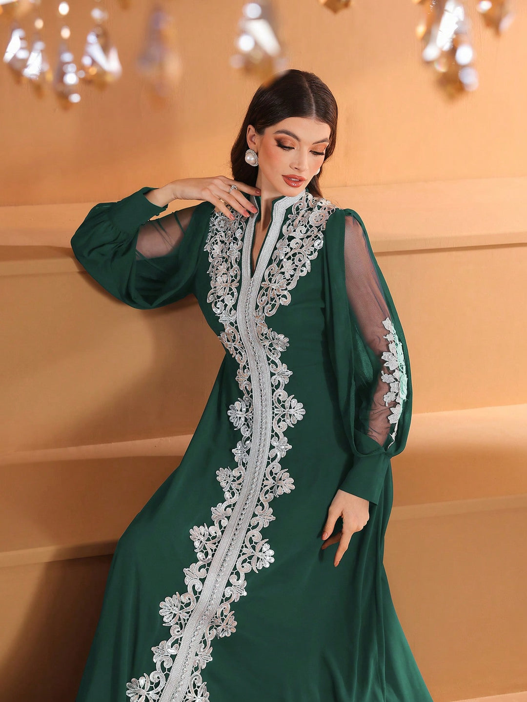 Rochie SHEIN, verde