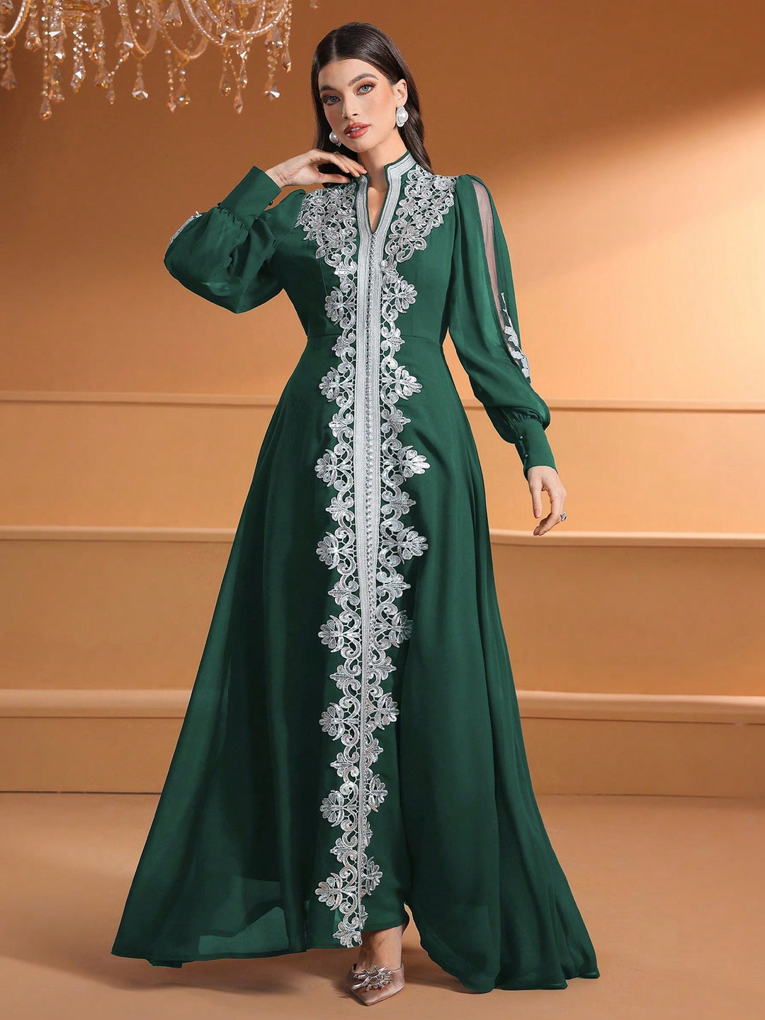 Rochie SHEIN, verde
