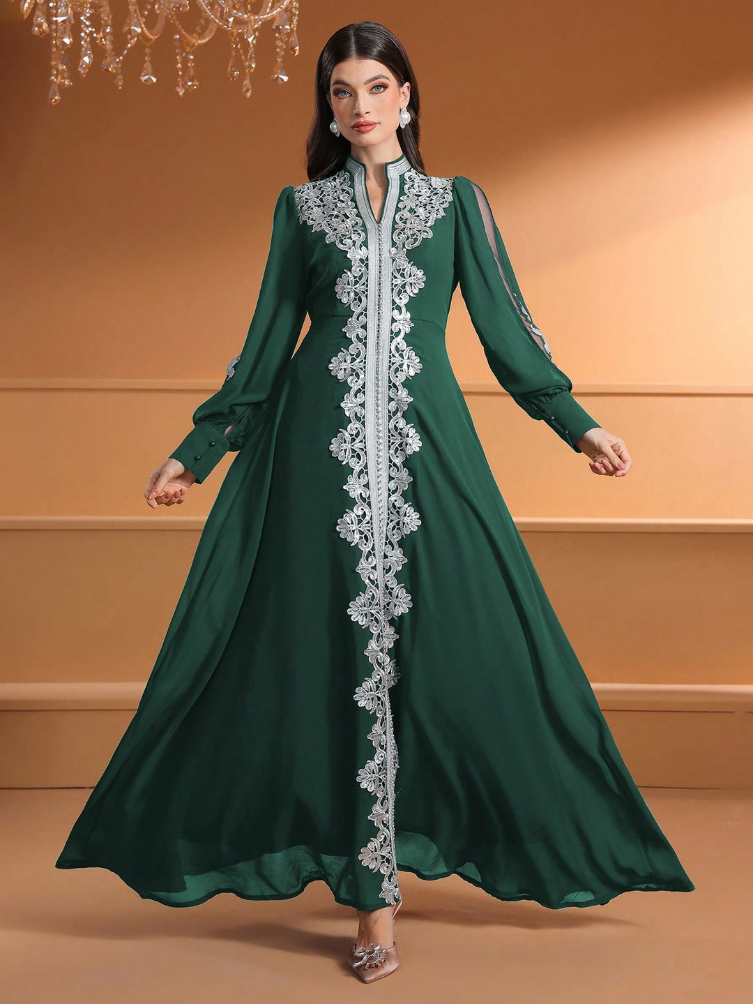 Rochie SHEIN, verde