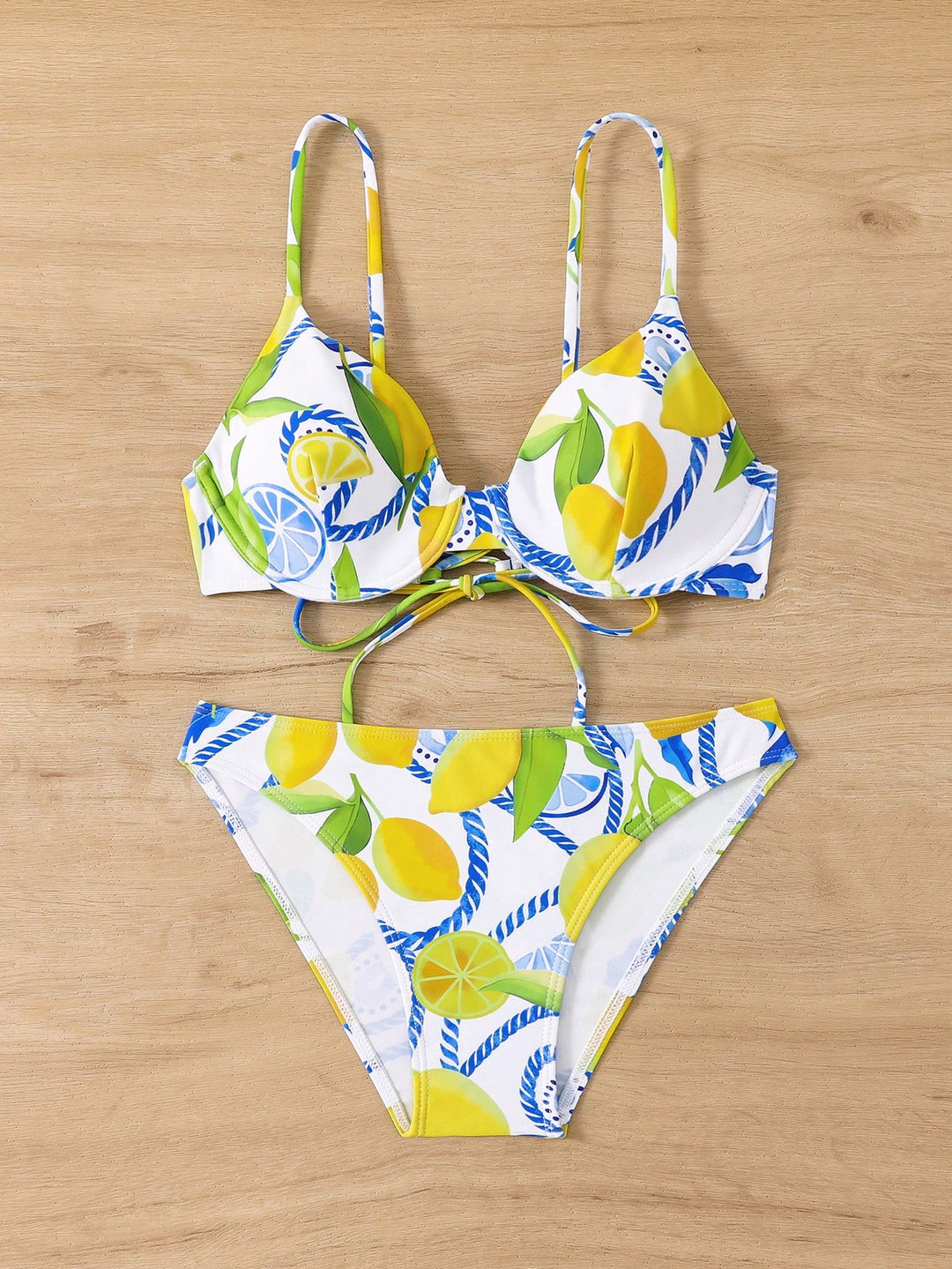 Set bikini SHEIN, mix culori