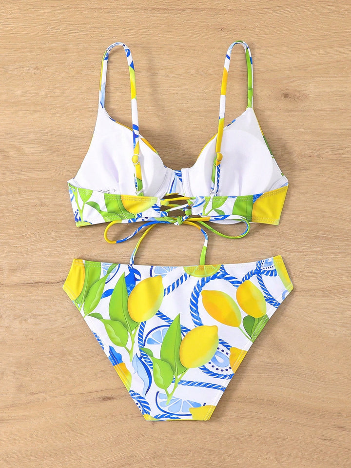 Set bikini SHEIN, mix culori