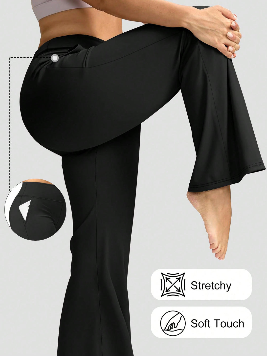 Colanti SHEIN, negru