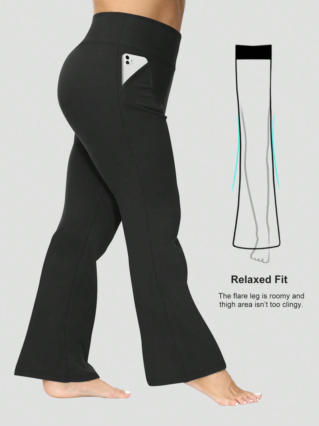 Colanti SHEIN, negru
