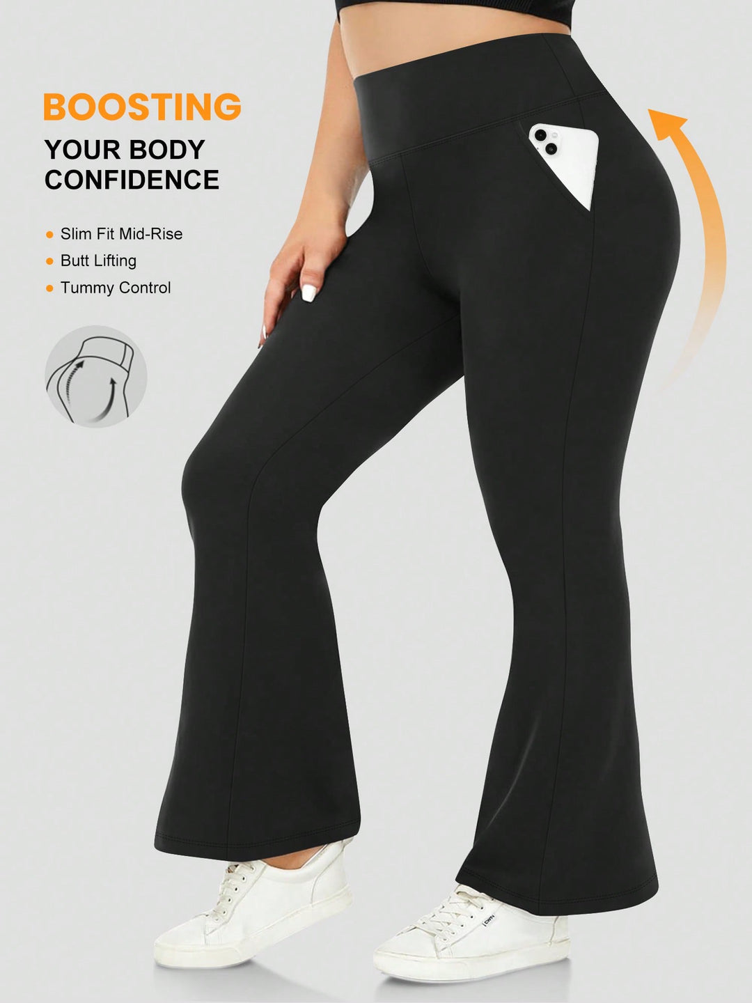 Colanti SHEIN, negru