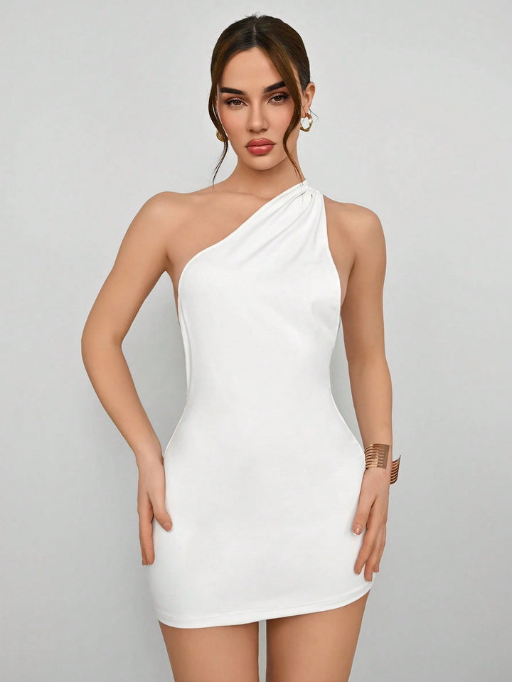 Rochie mini SHEIN, alb
