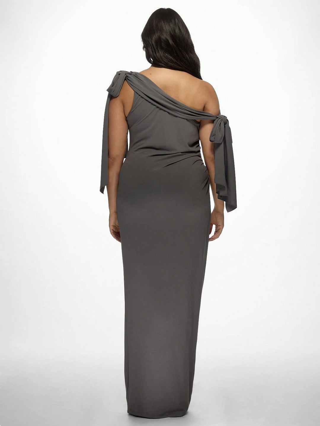 Rochie maxi SHEIN, gri