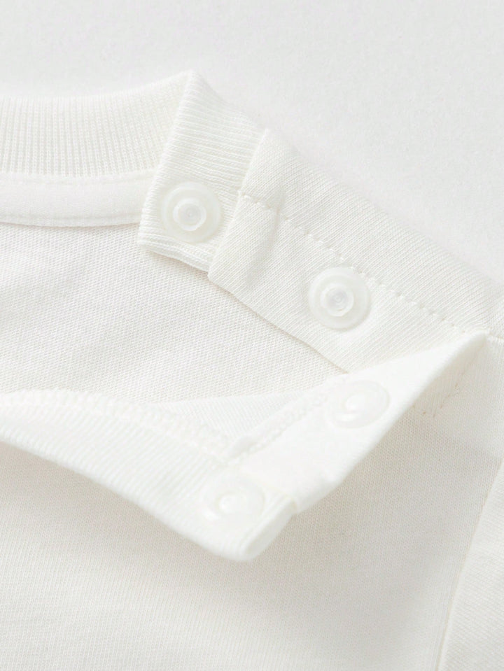 Tricou casual SHEIN, alb