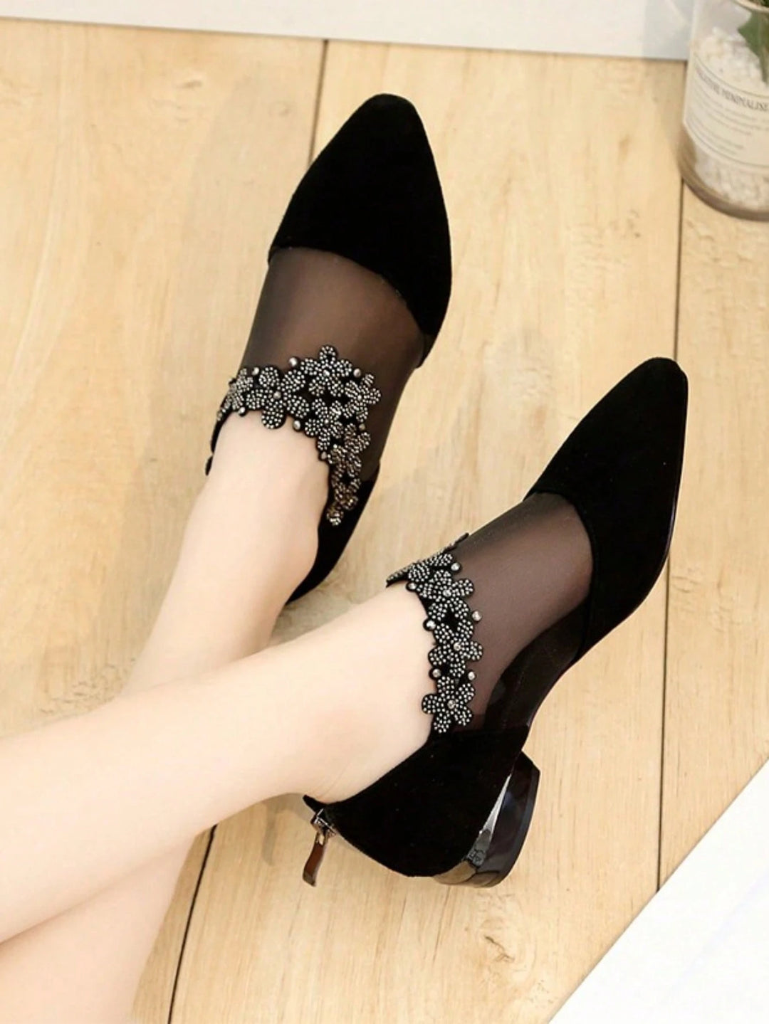 Pantofi SHEIN, negru