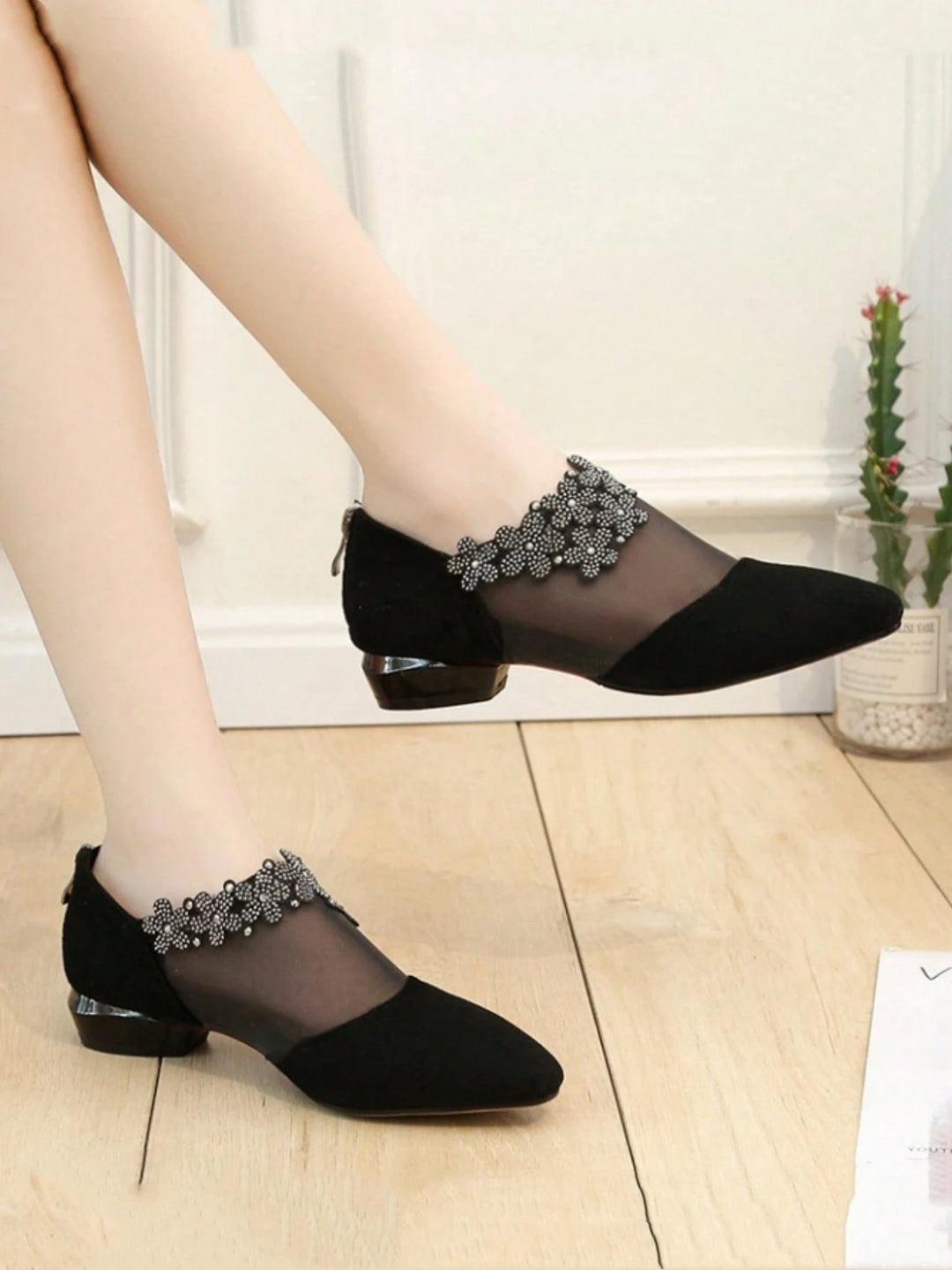 Pantofi SHEIN, negru