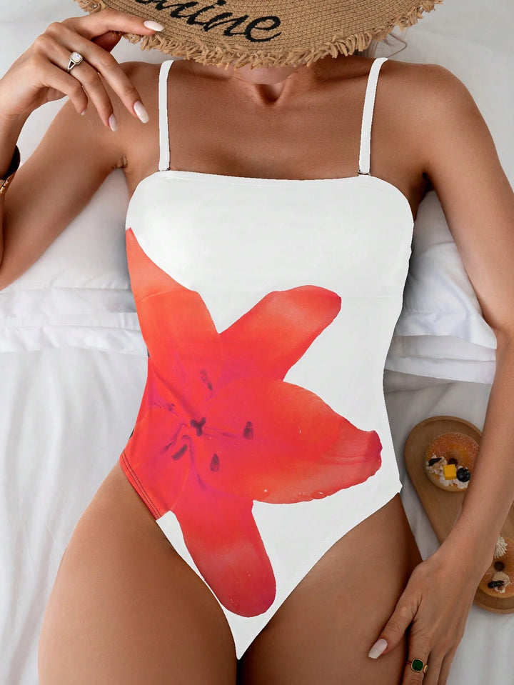 Costum de baie întreg SHEIN, mix culori