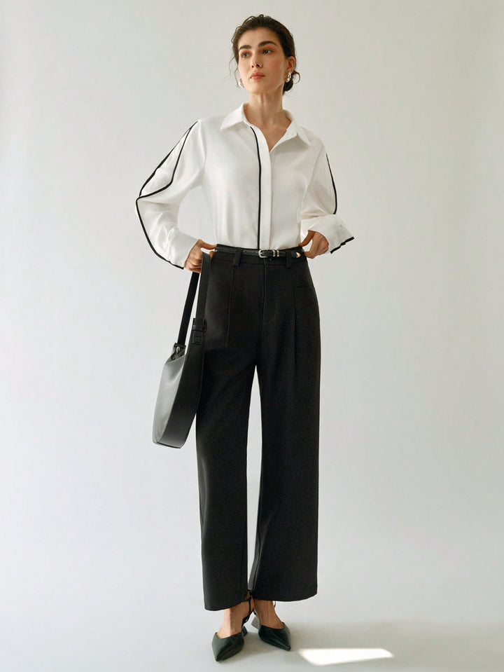 Pantaloni SHEIN, negru