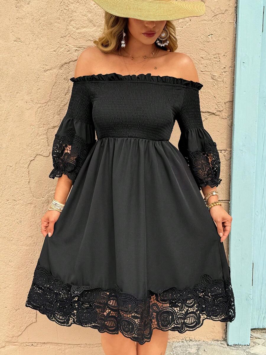 Rochie mini SHEIN, negru
