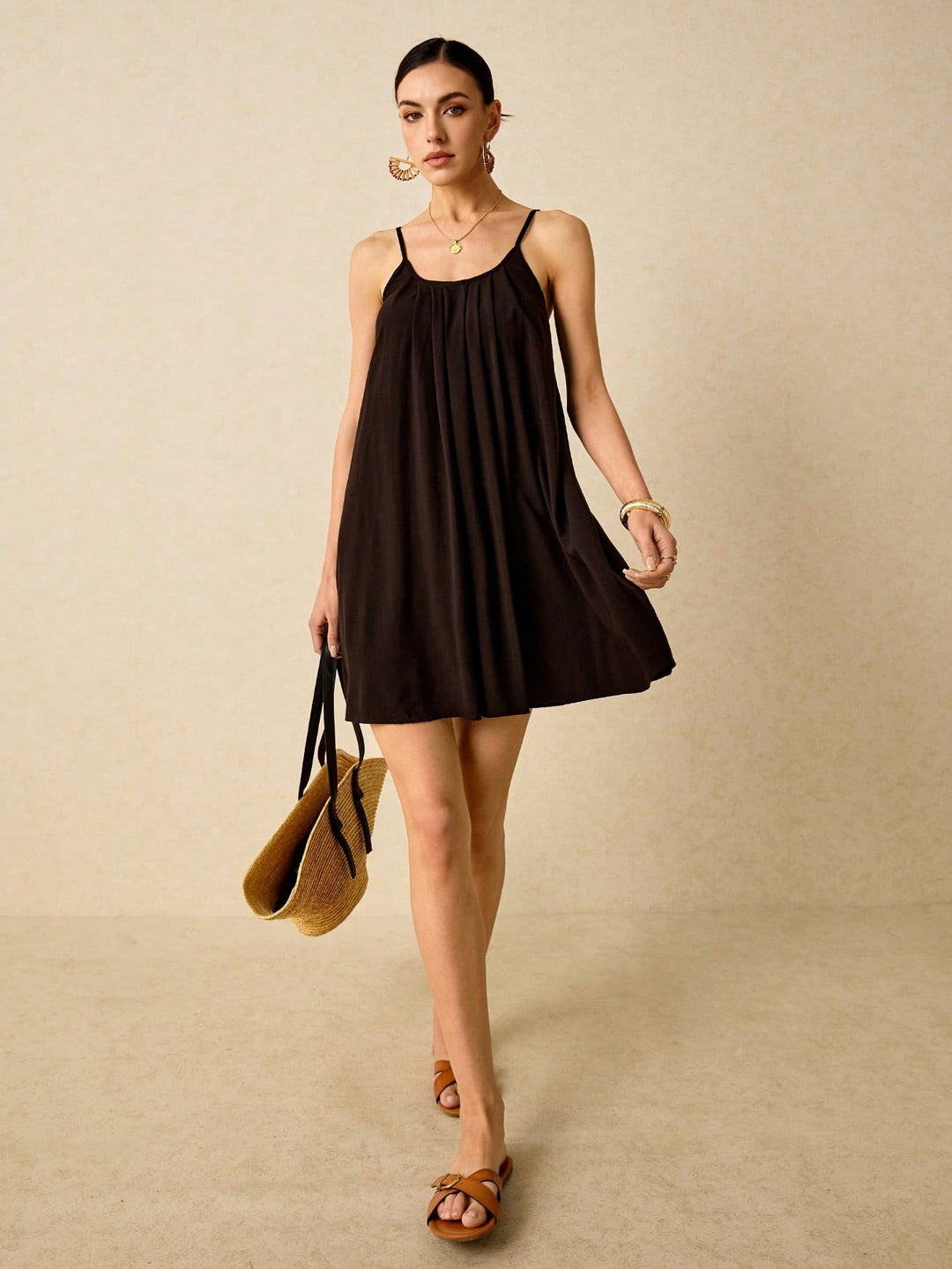 Rochie mini SHEIN, negru