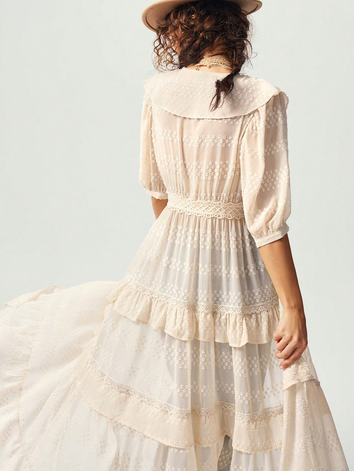 Rochie maxi SHEIN, alb